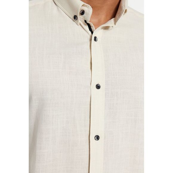 NWT Trendyol Men Slim fit Button placket Woven Shirt - Picture 3 of 8